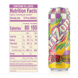 AriZona Half N Half Iced Tea, Tropical 23 Fl Oz