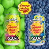 Chupa Chups Sour Green Apple Soda - 345ml