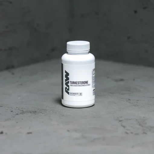 Raw Nutrition - Turkesterone Muscle Support & Recovery 60 Caps