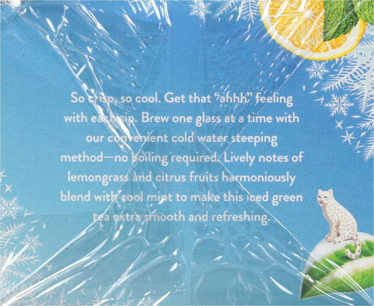 Celestial Seasonings Cold Brew Green Iced Tea 18 Tea Bags