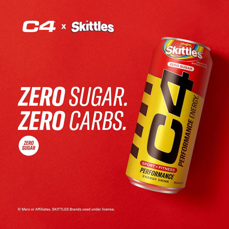 Cellucor C4 Performance Energy Drink Skittles 473ml