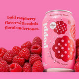 Poppi Raspberry Rose Prebiotic Soda (355ml)