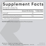 Sports Research Creatine Monohydrate 60 Servings – 300g