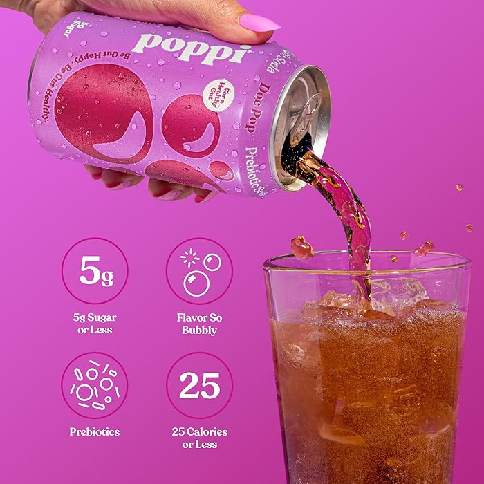 Poppi Doc Pop Prebiotic Soda (355ml)