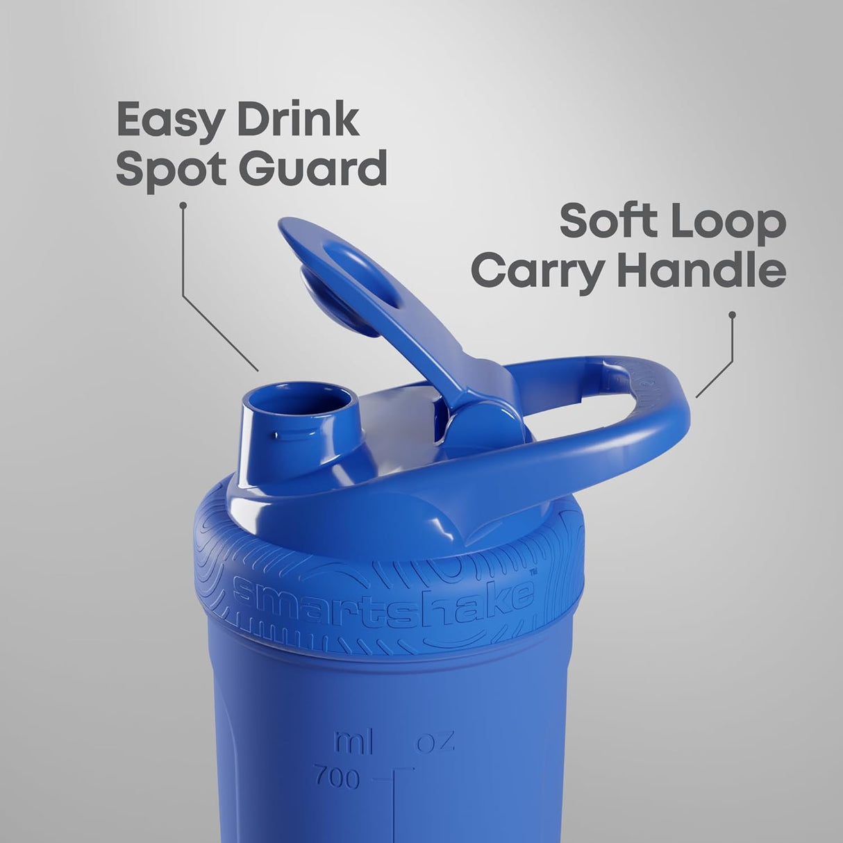 SmartShake Rockband Reforce Protein Shaker Bottle Metallica Master of Puppets 900 ml