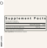 Grass Fed Beef Liver Supplement 180 Capsules