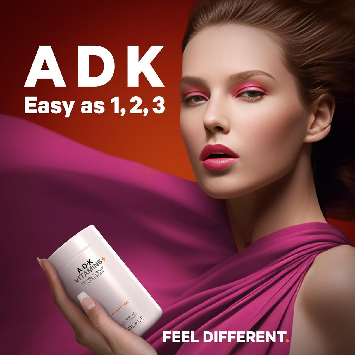 Codeage ADK Vitamins 180 Capsules