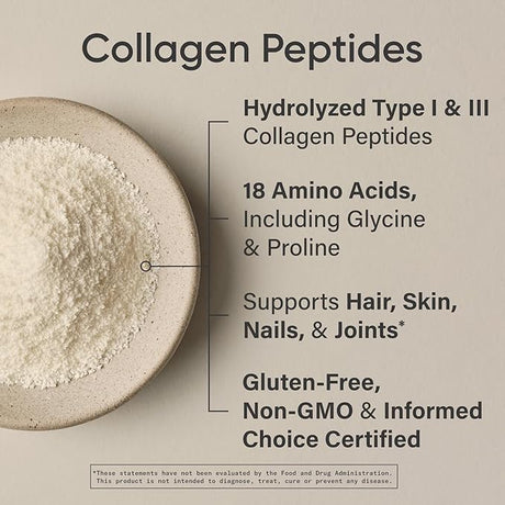 Sports Research Collagen Peptides – Vanilla (480g)