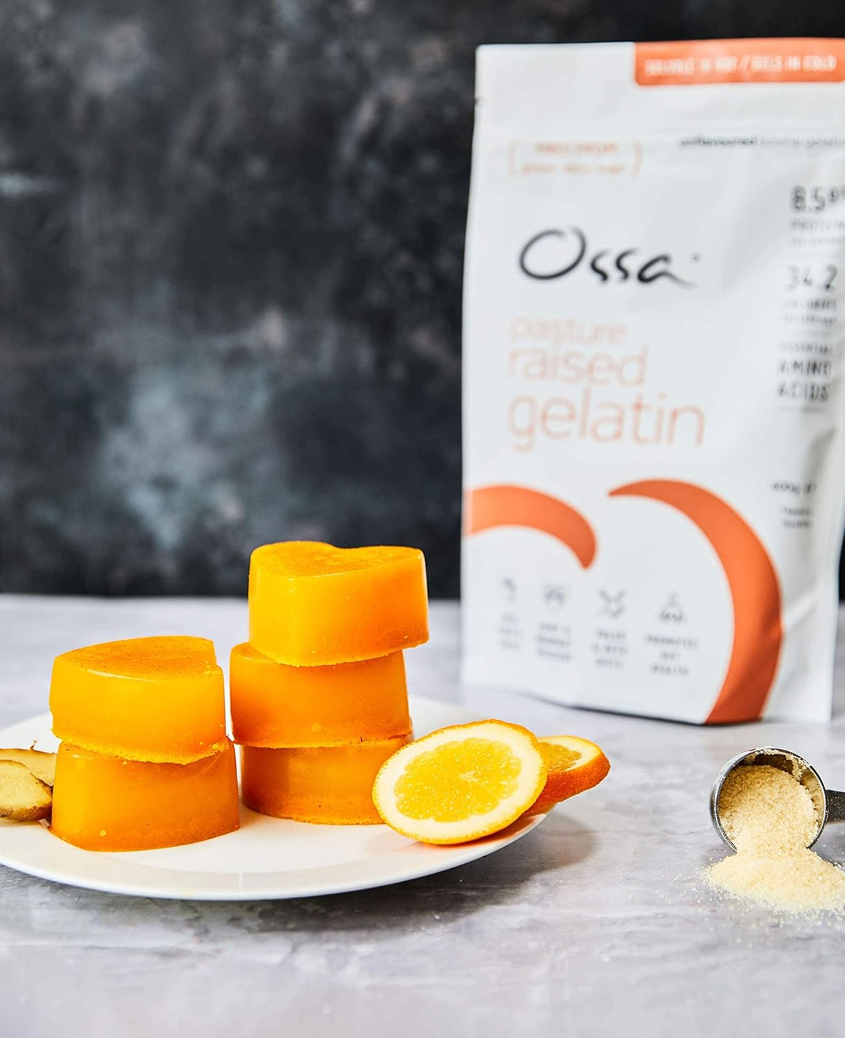 Ossa Pasture Raised Bovine Gelatin 400g