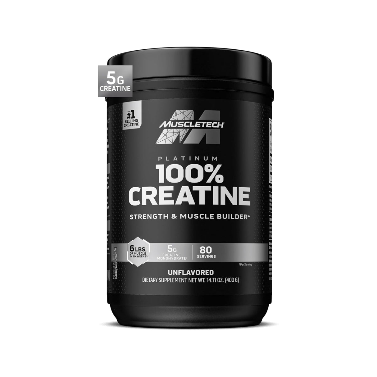 MuscleTech Platinum 100% Creatine Monohydrate 400g