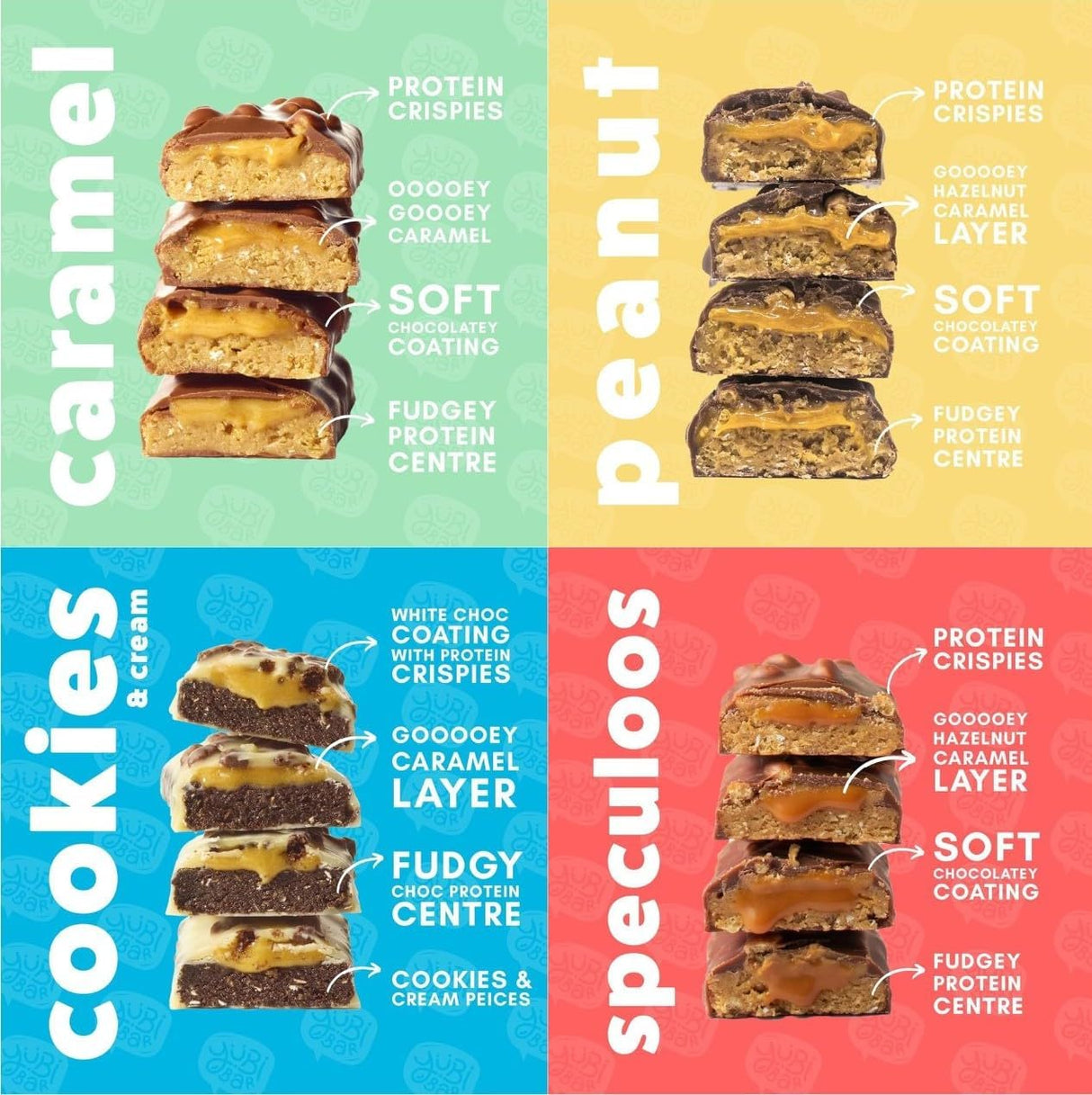 Yubi Bar Assorted Pack Box of 12