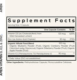 Codeage Amen Vitamin D3, K2 & Zinc  60 Vegetable Capsules