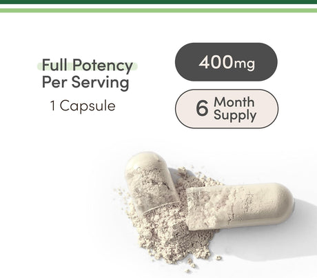 Double Wood Supplements Magnesium Glycinate 400 mg 180 Capsules