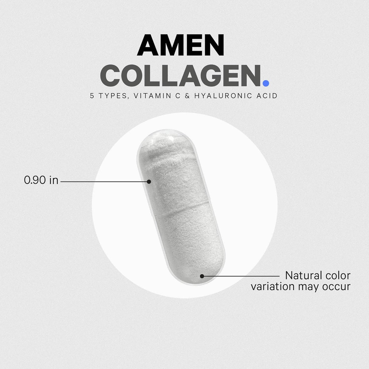 Codeage Amen Collagen Peptides 90 Vegetable Capsules