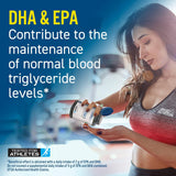 Applied Nutrition Omega 3 - 1000mg Essential Fatty Acids for Heart, Brain, Eye & Joint Health 100 Softgels