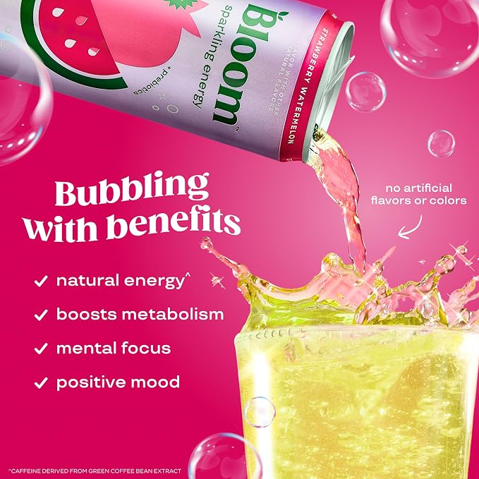 Bloom Sparkling Energy Drink 250ml
