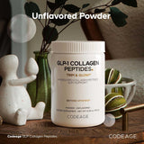 Codeage GLP-1 Collagen Peptides – Trim & Glow Unflavored Powder 300g