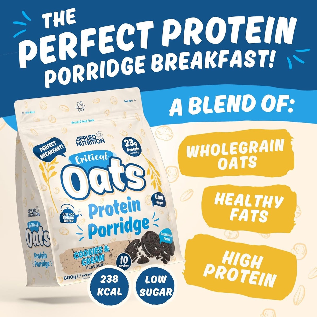Applied Nutrition Critical Oats 600g