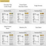 David bar Assorted Pack of 6