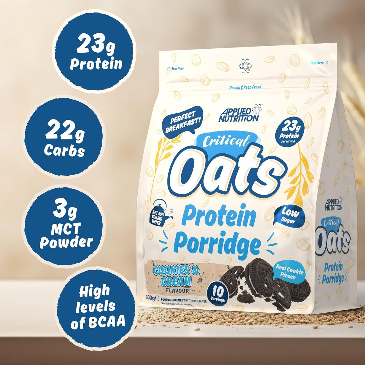 Applied Nutrition Critical Oats 600g