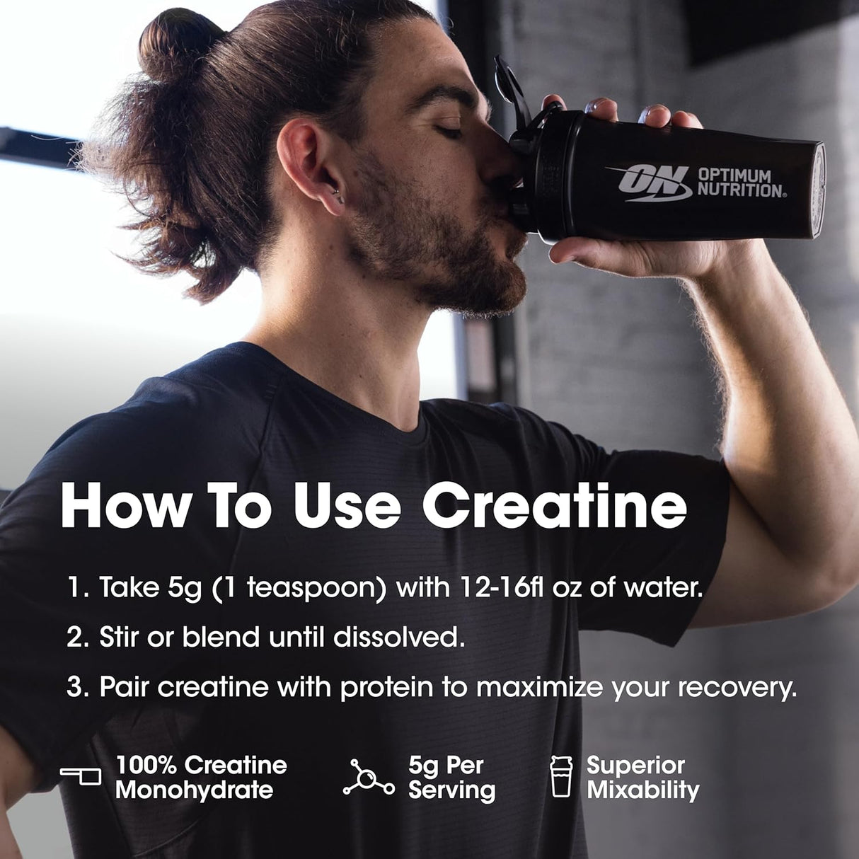 Optimum Nutrition Micronized Creatine Power 300g