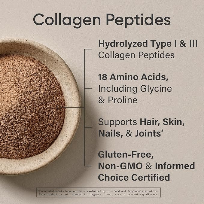 Sports Research Collagen Peptides – Dark Chocolate (640g)