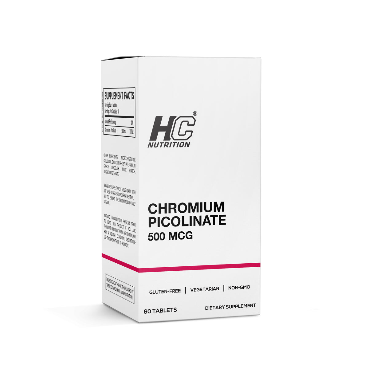 HC Nutrition Chromium Picolinate | 60 Tablets