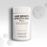Codeage Hair Growth + Smooth Skin Max Advanced Beauty Support Formula