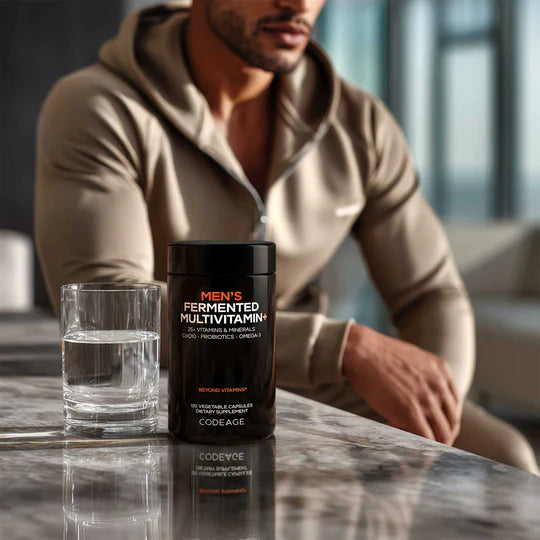 Codeage Men's Fermented Multivitamin 120 Vegetable Capsules