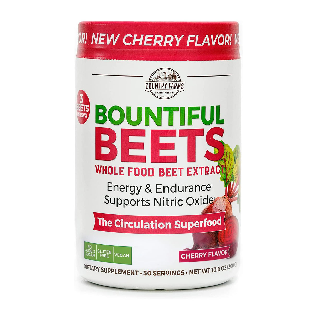 Country Farms Bountiful Beets Powder 300g