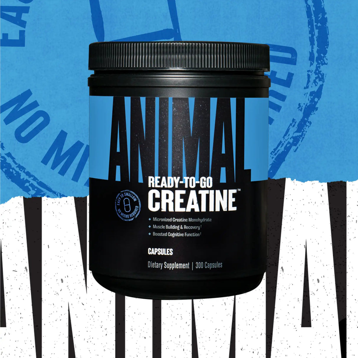 Universal Nutrition Animal Micronized Creatine Capsules 300 Caps