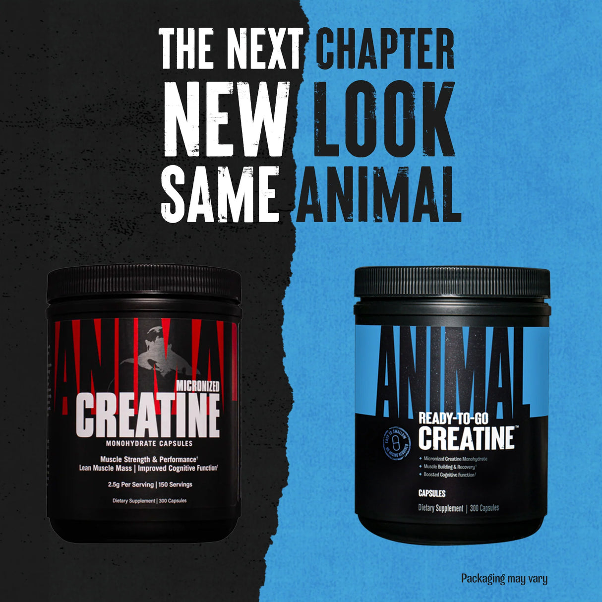 Universal Nutrition Animal Micronized Creatine Capsules 300 Caps