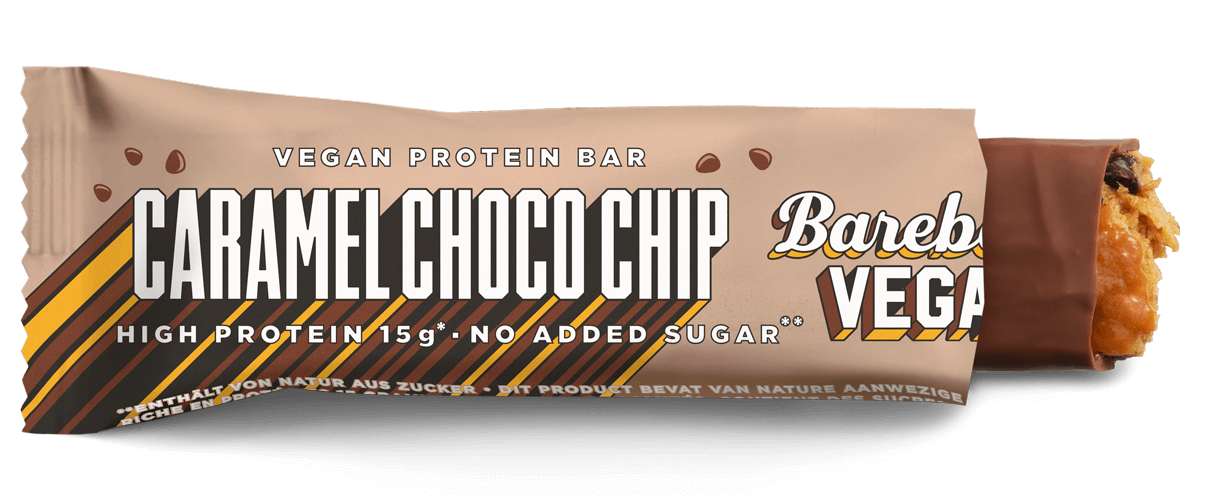 Barebells Vegan Bar Caramel Choco Chip 55g