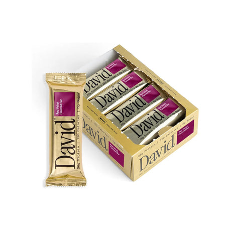 David High Protein Bars No Sugar 28 g Protein Red Velvet