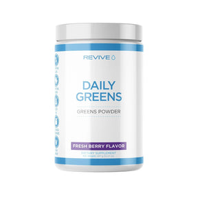 Revive Daily Greens Powder, Fresh Berry - 297g - Klouds