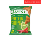 QUEST CHILI LIME TORTILLA STYLE PROTEIN CHIPS