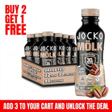 Jocko Molk Grass Fed Protein Shakes Packs of 12 30g