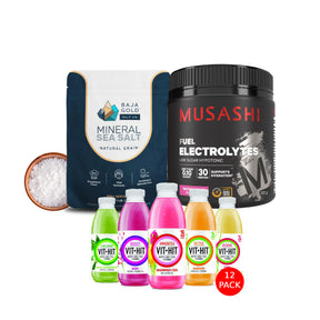 Klouds Hydration Bundle | Electrolyte Powder, Mineral Sea Salt & Vitamin  Drinks (12-Pack) - Klouds