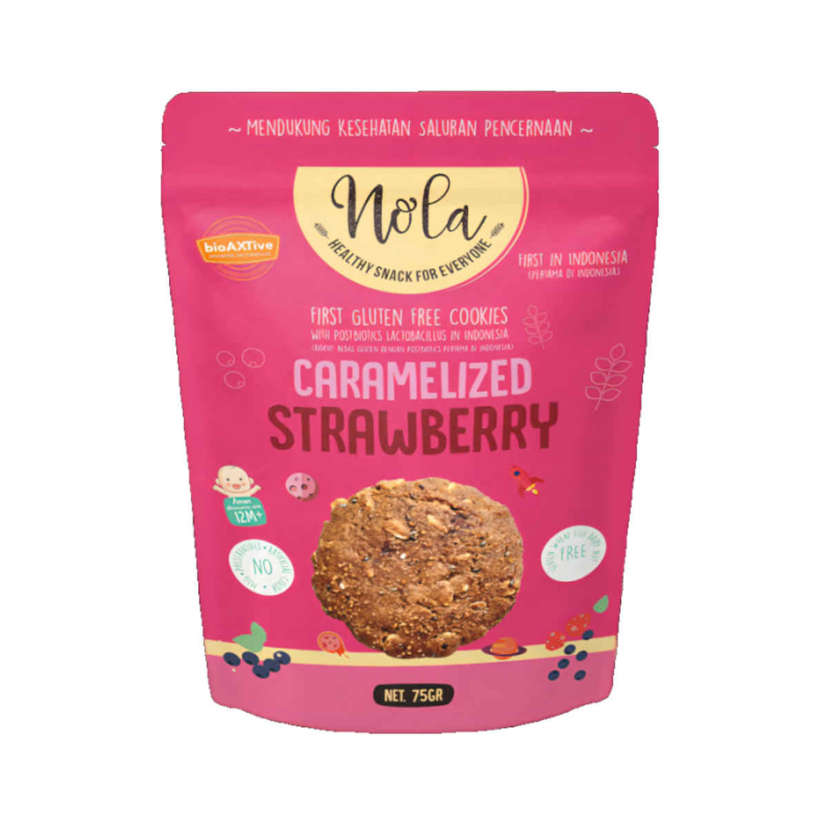 Nola Gluten Free Cookies 75g