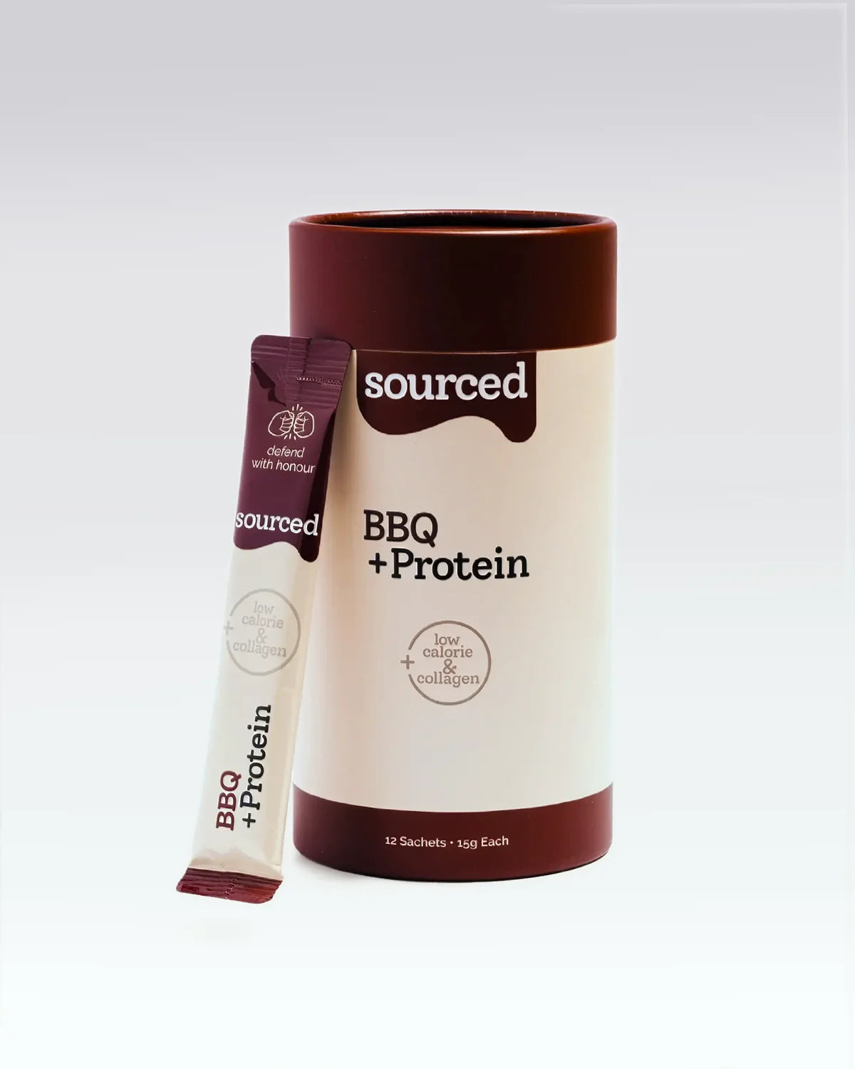 Sourced BBQ + Protein Sauce (12 Sachets)