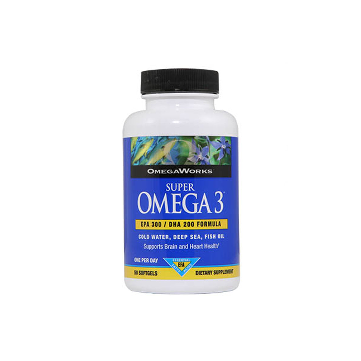 OmegaWorks Super Omega 3 50 Softgels