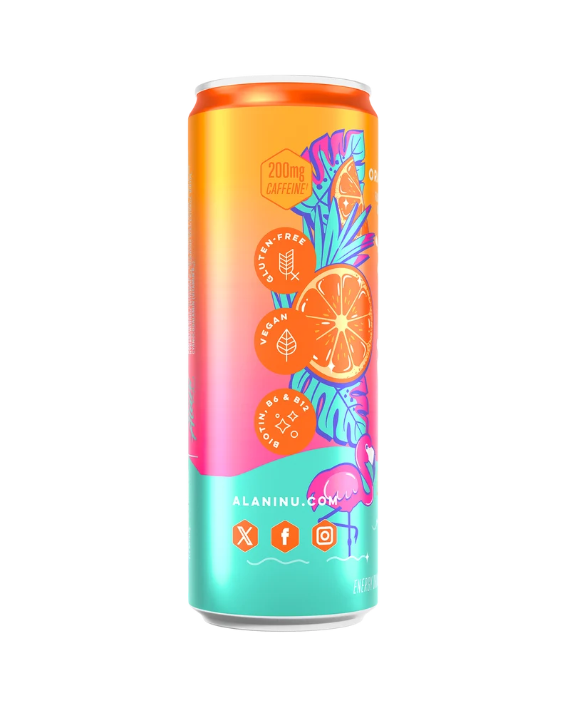 Alani  Orange Kiss Mini Energy Drink 355ml