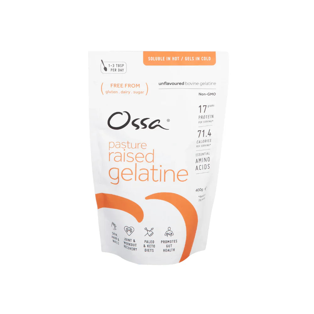 Ossa Pasture Raised Bovine Gelatin 400g