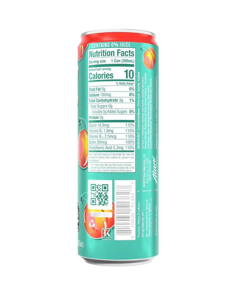 Alani Juicy Peach Energy Drink