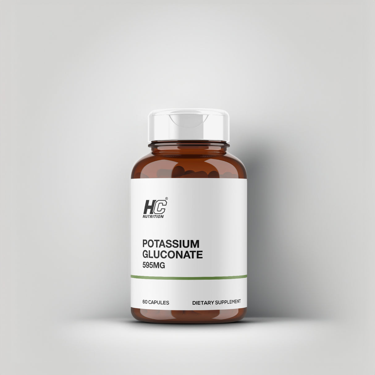 HC Nutrition Potassium Gluconate | 60 Capsules