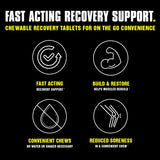 Universal Nutrition Animal Recover & Restore Tropical Mango 120 Chewable Tabs