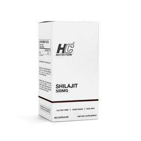 HC Nutrition Shilajit 500mg 60 Capsules Ramadan Deal - Klouds