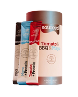 Sourced Mixed Cylinder Protein Sauce Variety Pack (12 Sachets)