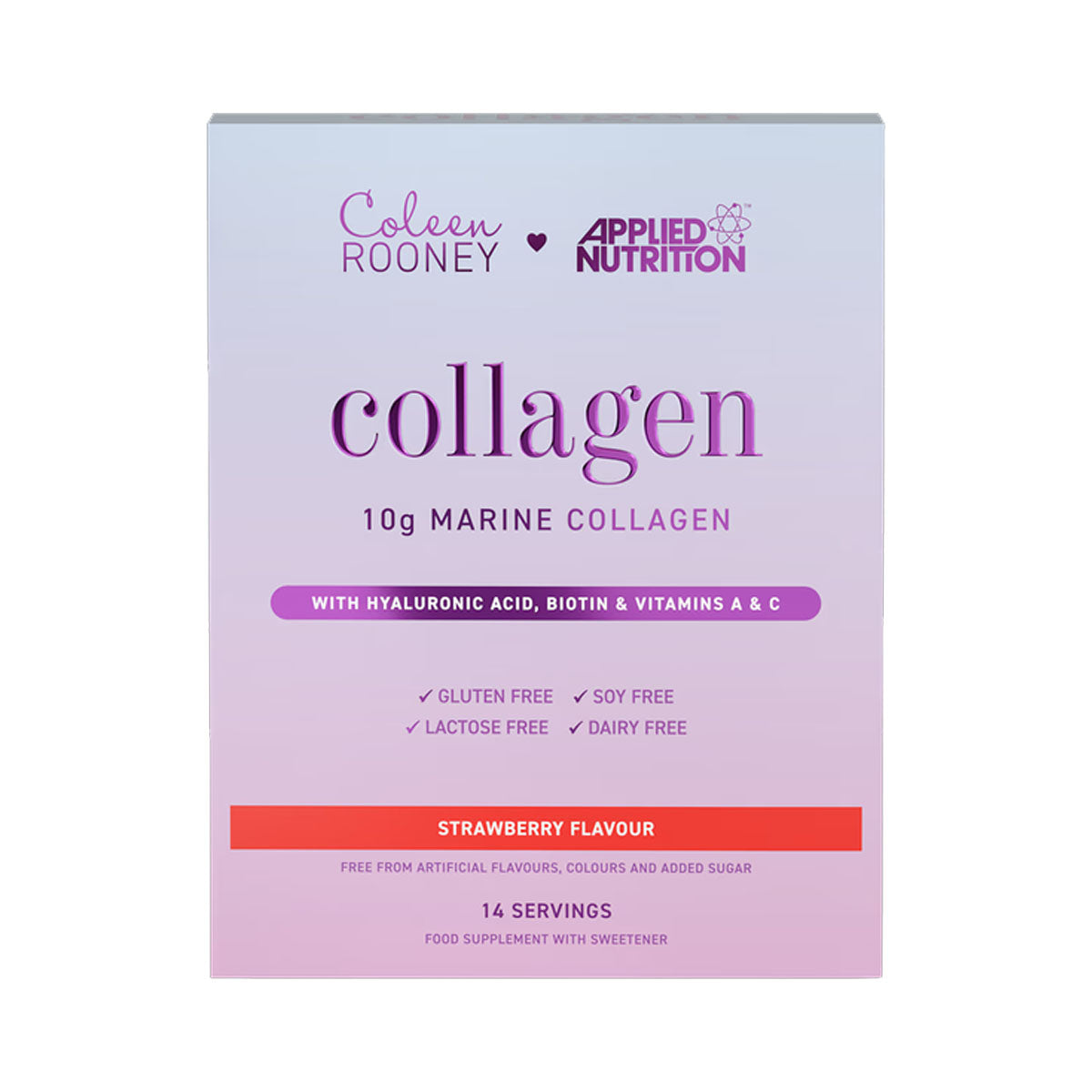 Applied Nutrition X Coleen Rooney Marine Collagen Pack of 14 Sachets