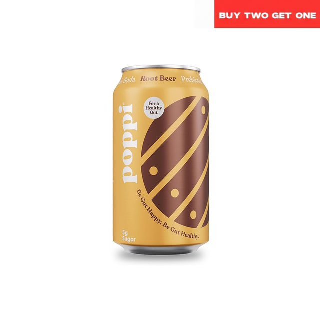 Poppi Root Beer Prebiotic Soda (355ml) Ramadan Deal - Klouds
